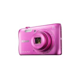 Kompaktikamera S3700 - Vaaleanpunainen (pinkki) + Nikon Nikon Nikkor Wide Optical Zoom VR 25-200 mm f/3.7-6.6 f/3.7-6.6