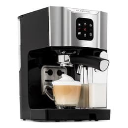 Espresso- kahvinkeitinyhdistelmäl Nespresso-yhteensopiva Klarstein BellaVita 1.4L - Harmaa