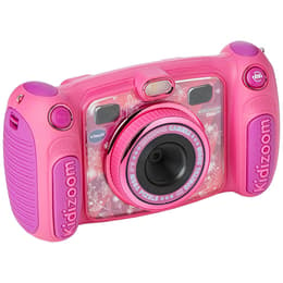 Kompaktikamera Kidizoom Duo - Vaaleanpunainen (pinkki) + VTech 4X Zoom Lens 30-90mm f/3.3-5.9 f/3.3-5.9
