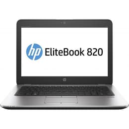 HP EliteBook 820 G3 12" Core i5 2.3 GHz - SSD 256 Gt RAM 8 GB QWERTY - Englanti