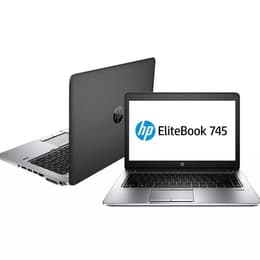 HP EliteBook 745 G3 14" A12 2.1 GHz - SSD 256 GB - 8GB AZERTY - Ranska