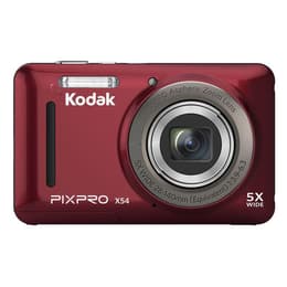 Kompaktikamera PIXPRO X54 - Punainen + Kodak Kodak PIXPRO Aspheric Zoom 28-140 mm f/3.9-6.3 f/3.9-6.3