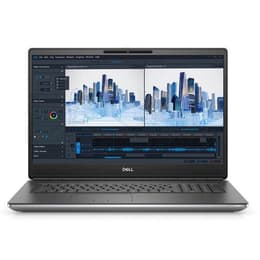 Dell Precision 7760 17" Core i7 2.5 GHz - SSD 512 Gt - 16GB QWERTY - Portugali