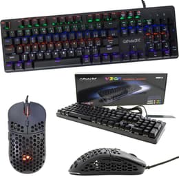 Cortek Näppäimistö QWERTY Italia Taustavalaistu Honeycomb 3325 Kit Mouse and Keyboard