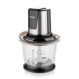 Sähkövatkain John Lewis Mini Chopper - Musta/Hopea
