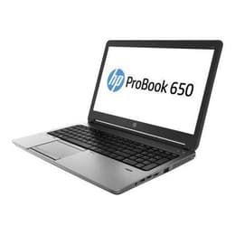 HP ProBook 650 G1 15" Core i5 2.5 GHz - SSD 128 GB - 4GB AZERTY - Belgia