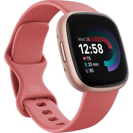 Kellot Fitbit Cardio GPS Versa 4 - Vaaleanpunainen