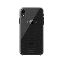 Back Market Kuori iPhone XR ja suojaava näyttö - GRS 4.0 Kierrätysmuovi - Läpinäkyvä
