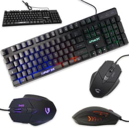 Cortek Näppäimistö QWERTY Italia Taustavalaistu GP6 Kit Mouse and Keyboard