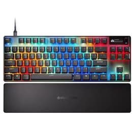 Steelseries Näppäimistö QWERTY Englanti (US) Taustavalaistu Apex Pro Gen 3 TKL Black