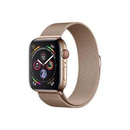 Apple Watch (Series 4) 40 mm - Ruostumaton teräs Kulta - Milanolaisranneke Goud