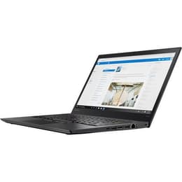 Lenovo ThinkPad T470S 14" Core i7 2.8 GHz - SSD 256 Gt RAM 8 GB QWERTY - Englanti