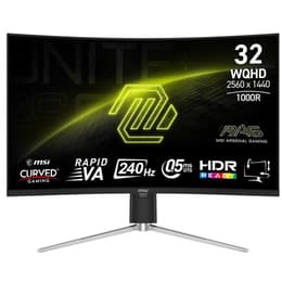 MSI MAG 325CQRXF E2 Tietokoneen näyttö 27" LCD QHD