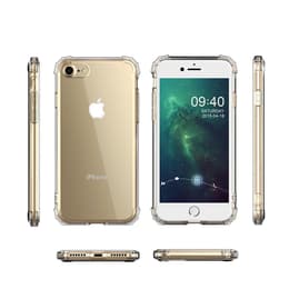 Kuori iPhone SE (2022/2020)/8/7/6/6S - Muovi - Läpinäkyvä