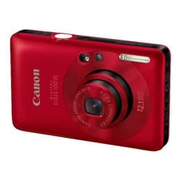 Kompaktikamera Digital IXUS 100 IS - Punainen + Canon Zoom Lens 33-100mm f/3.2-5.8 f/3.2-5.8