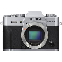 Yksisilmäinen peiliheijastuskamera X-T20 - Hopea + Fujifilm Fujifilm Fujinon XC 15-45 mm f/3.5-5.6 IOS PZ f/3.5-5.6