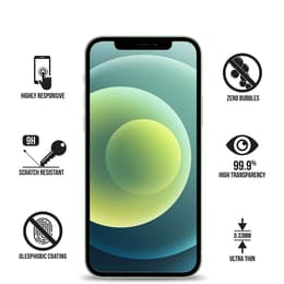 Kuori iPhone 12 MINI ja 2 suojakalvo - TPU - Läpinäkyvä