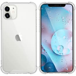 Kuori iPhone 12 MINI ja 2 suojakalvo - TPU - Läpinäkyvä