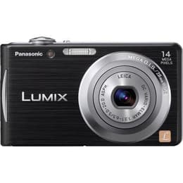 Kompaktikamera Lumix DMC-FS16 - Musta + Panasonic Leica DC VARIO-ELMAR 5-20 mm f/3.1-6.5 f/3.1-6.5