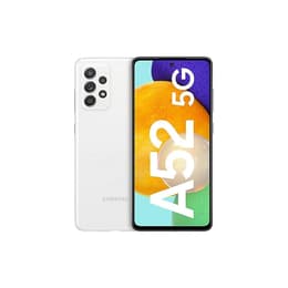 Galaxy A52 5G 128GB - Valkoinen - Lukitsematon - Dual-SIM