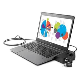 HP EliteBook Folio 1040 G3 14" Core i5 2.4 GHz - SSD 256 Gt - 8GB AZERTY - Ranska