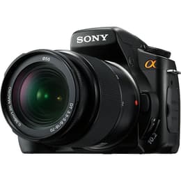 Reflex Sony Al200 - Musta + Objektiivi 18-70mm f/3.5-5.6