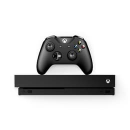 Xbox One X 1000GB - Musta + Red Dead Redemption 2