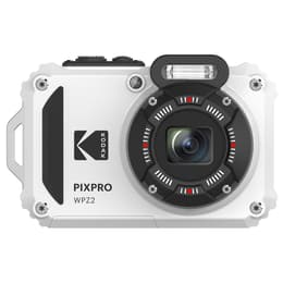 Kompaktikamera - Kodak Pixpro WPZ2 Valkoinen + Objektiivin Kodak Zoom Optique 4X 27-108mm f/3-6.6