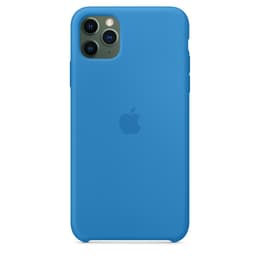 Apple Silikonikuori iPhone 11 Pro Max - Silikoni Sininen