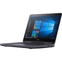 Dell Precision 7520 15" Core i7 2.9 GHz - SSD 512 Gt - 32GB AZERTY - Ranska