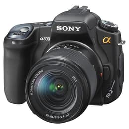 Yksisilmäinen peiliheijastuskamera Alpha DSLR-A300 - Musta + Sony DT 27-105mm f/3.5-5.6 Macro f/3.5-5.6
