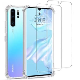 Kuori Huawei P30 Pro/P30 Pro New Edition ja 2 suojakalvo - TPU - Läpinäkyvä