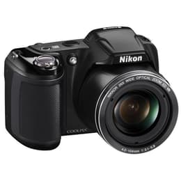 Kompaktikamera Coolpix L810 - Musta + Nikon Nikkor 26X Wide Optical Zoom ED VR 22.5-585mm f/3.1-5.9 f/3.1-5.9