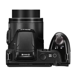 Kompaktikamera Coolpix L810 - Musta + Nikon Nikkor 26X Wide Optical Zoom ED VR 22.5-585mm f/3.1-5.9 f/3.1-5.9