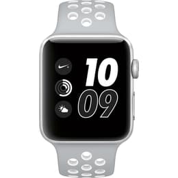 Apple Watch (Series 2) 2016 GPS 38 mm - Alumiini Hopea - Sport Nike