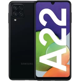 Galaxy A22 64GB - Musta - Lukitsematon - Dual-SIM
