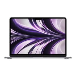 MacBook Air 13" (2022) - Applen M2 ‑siru jossa on 8-ytiminen prosessori ja 10-ytiminen näytönohjain - 8GB RAM - SSD 256GB - Tavallinen näyttö - QWERTY - Hollanti