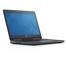 Dell Precision 7510 15" Core i7 2.7 GHz - SSD 256 Gt RAM 16 GB AZERTY - Ranska