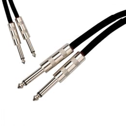 Câbles audio Enceintes/haut-parleurs Ibiza sound SONO - 2x Jack Mono MALE 6.35mm - Longueur 5M Kaapeli