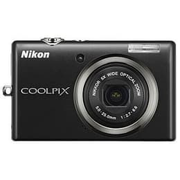 Kompaktikamera Coolpix S570 - Musta + Nikon Nikkor Wide Optical Zoom 28-140 mm f/2.7-6.6 f/2.7-6.6