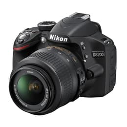 Yksisilmäinen peiliheijastuskamera D3200 - Musta + Nikon AF-S Nikkor DX 18-55mm f/3.5-5.6G VR f/3.5-5.6