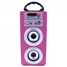 Dynasonic Lautsprecher Speaker Bluetooth - Vaaleanpunainen (pinkki)