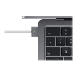 MacBook Air 13" (2022) - Applen M2 ‑siru jossa on 8-ytiminen prosessori ja 10-ytiminen näytönohjain - 8GB RAM - SSD 512GB - QWERTZ - Saksa