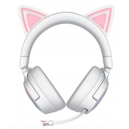 Razer Kraken Kitty V3 Pro Kuulokkeet gaming wireless mikrofonilla - Valkoinen