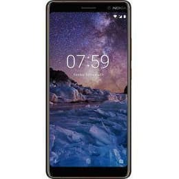 Nokia 7 Plus 64GB - Musta - Lukitsematon - Dual-SIM