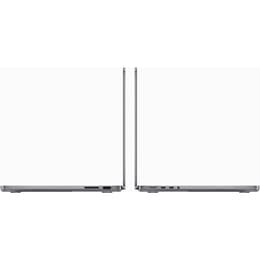MacBook Pro 14" (2023) - Applen M3 ‑siru jossa on 8-ytiminen prosessori ja 10-ytiminen näytönohjain - 8GB RAM - SSD 1000GB - AZERTY - Ranska