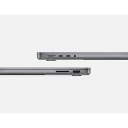 MacBook Pro 14" (2023) - Applen M3 ‑siru jossa on 8-ytiminen prosessori ja 10-ytiminen näytönohjain - 8GB RAM - SSD 1000GB - AZERTY - Ranska