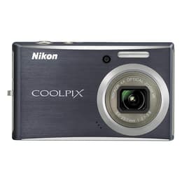 Kompaktikamera Coolpix S610 - Musta/Harmaa + Nikon Nikkor 4x Optical Zoom VR 28-112mm f/2.7-5.8 f/2.7-5.8