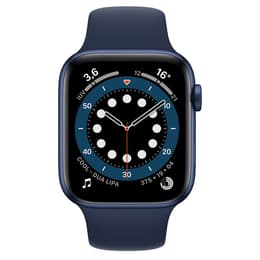 Apple Watch (Series 6) 2020 GPS + Cellular 44 mm - Alumiini Sininen - Sport band Sininen