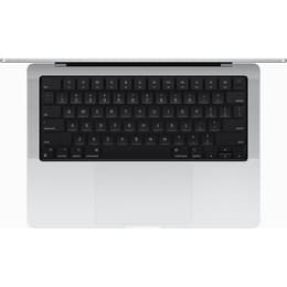 MacBook Pro 14" (2023) - Applen M3 ‑siru jossa on 8-ytiminen prosessori ja 10-ytiminen näytönohjain - 8GB RAM - SSD 512GB - AZERTY - Ranska